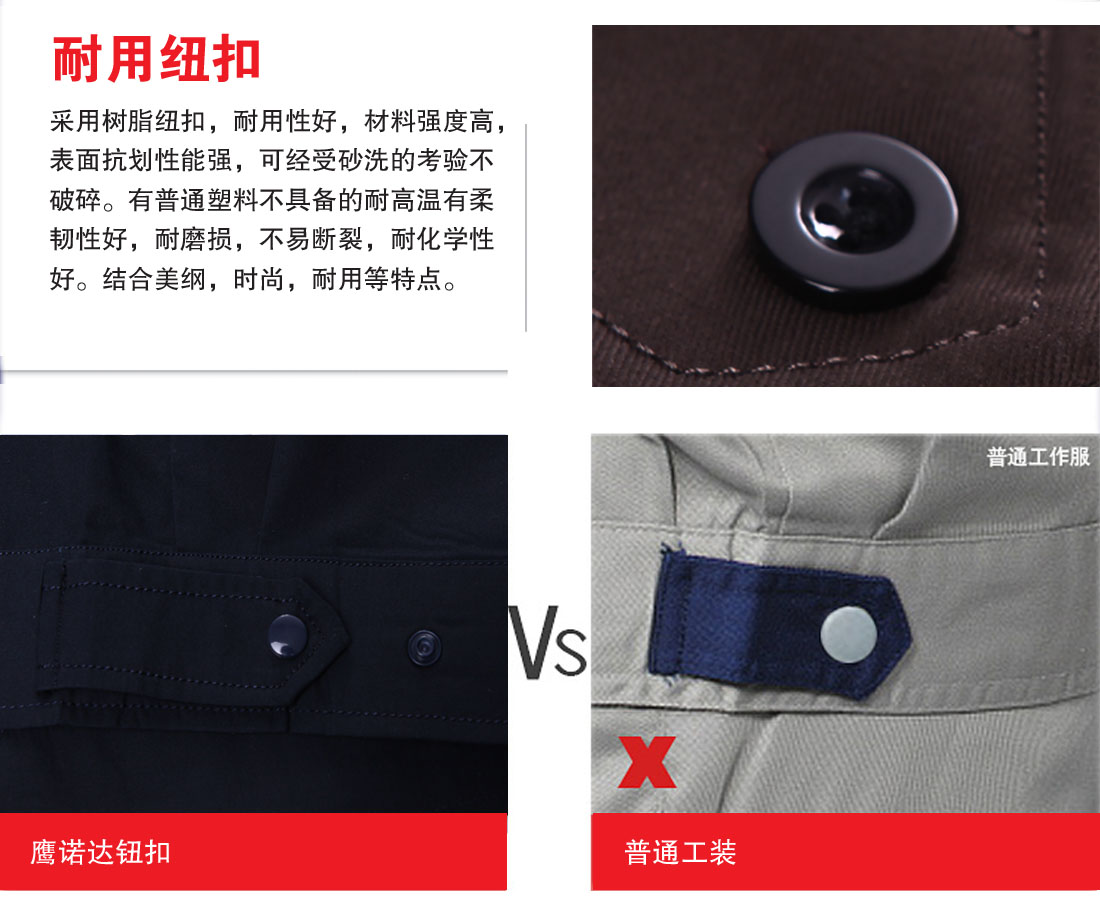 耐用紐扣，材料強(qiáng)度高