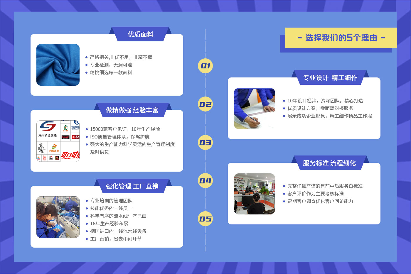 选择登封工作服的5大理由